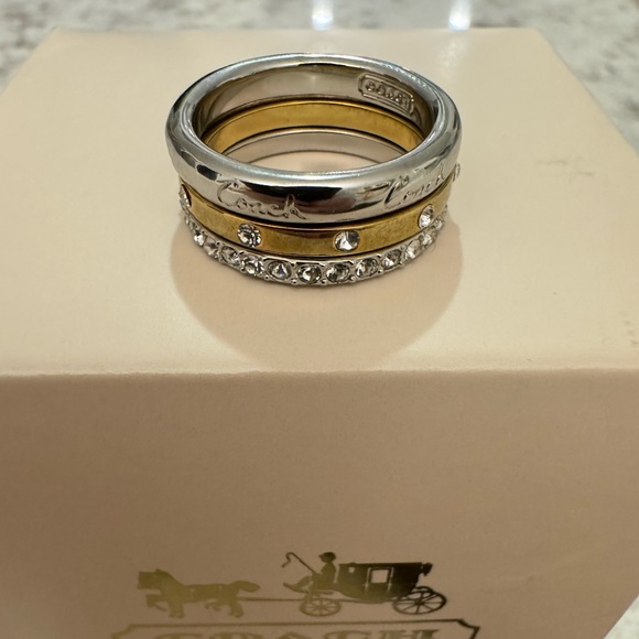 Coach Ring Set - Picture 2 of 3